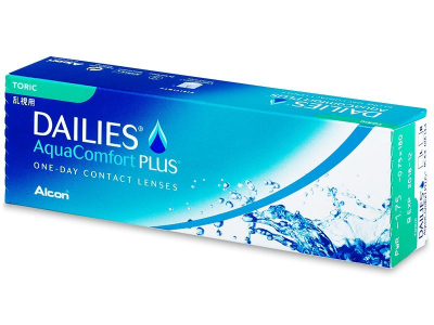 Dailies AquaComfort Plus Toric (30 čoček) - Torické kontaktní čočky