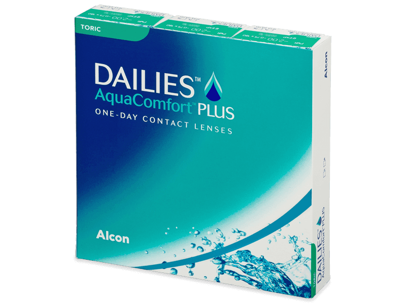Dailies AquaComfort Plus Toric (90 čoček) - Torické kontaktní čočky