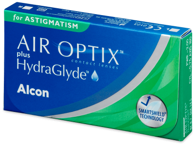 Air Optix plus HydraGlyde for Astigmatism (6 čoček) - Měsíční kontaktní čočky