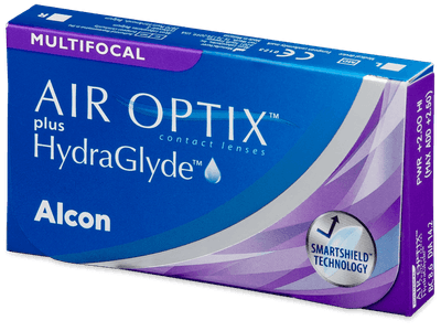 Air Optix plus HydraGlyde Multifocal (6 čoček) - Měsíční kontaktní čočky