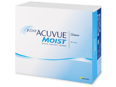 1 Day Acuvue Moist (180 čoček) - Jednodenní kontaktní čočky