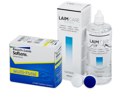 SofLens Multi-Focal (6 čoček) + roztok Laim-Care 400 ml