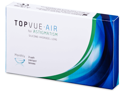 TopVue Air for Astigmatism (3 čočky) - Torické kontaktní čočky