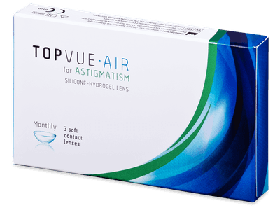 TopVue Air for Astigmatism (3 čočky) - Torické kontaktní čočky