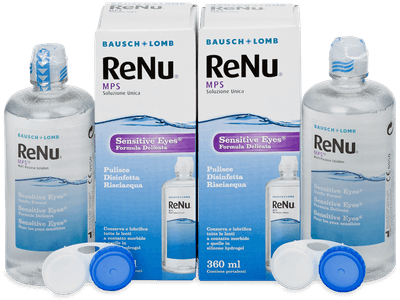 Roztok ReNu MPS Sensitive Eyes 2x 360 ml 