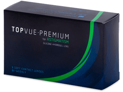 TopVue Premium for Astigmatism (6 čoček) - Torické kontaktní čočky