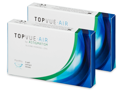 TopVue Air for Astigmatism (6 čoček) - Torické kontaktní čočky