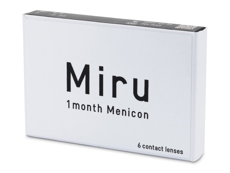 Miru 1month Menicon (6 čoček) - Měsíční kontaktní čočky