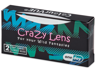 ColourVUE Crazy Lens - Mad Hatter - nedioptrické jednodenní (2 čočky)