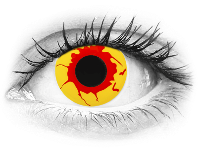 ColourVUE Crazy Lens - Reignfire - nedioptrické jednodenní (2 čočky)