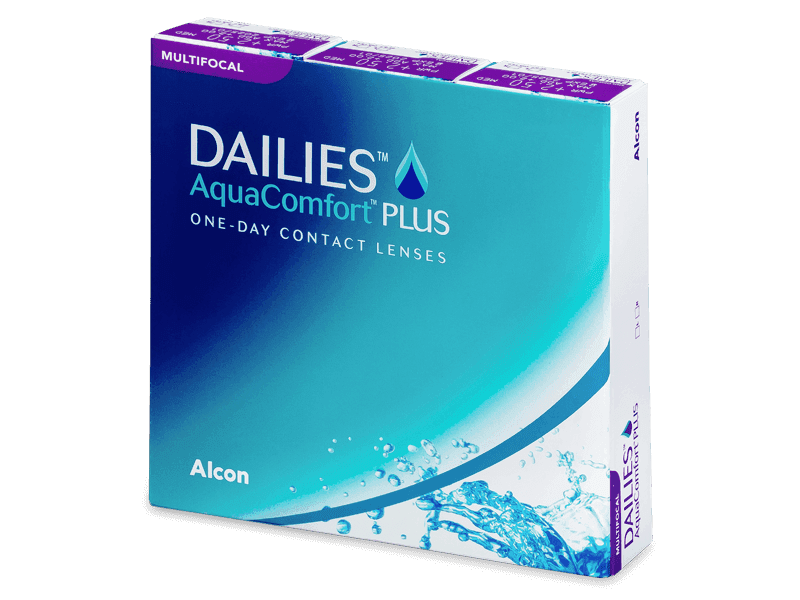 Dailies AquaComfort Plus Multifocal (90 čoček) - Multifokální kontaktní čočky