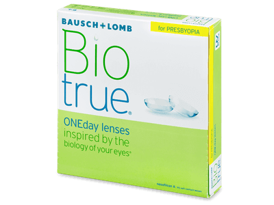 Biotrue ONEday for Presbyopia (90 čoček) - Jednodenní kontaktní čočky