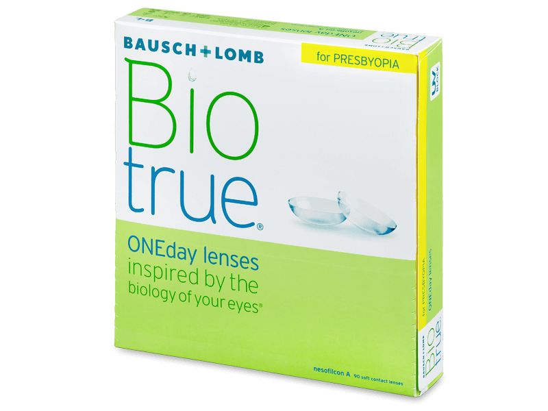 Biotrue ONEday for Presbyopia (90 čoček) - Jednodenní kontaktní čočky