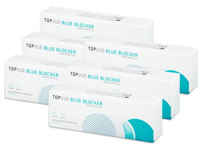 TopVue Blue Blocker (180 čoček) - Jednodenní kontaktní čočky