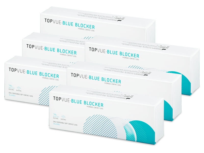 TopVue Blue Blocker (180 čoček) - Jednodenní kontaktní čočky