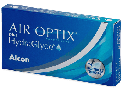 Air Optix plus HydraGlyde (6 čoček) - Měsíční kontaktní čočky