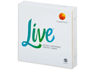 Live Daily Disposable (90 čoček) - Jednodenní kontaktní čočky