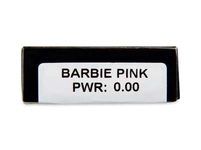 CRAZY LENS - Barbie Pink - nedioptrické jednodenní (2 čočky) - Náhled parametrů čoček