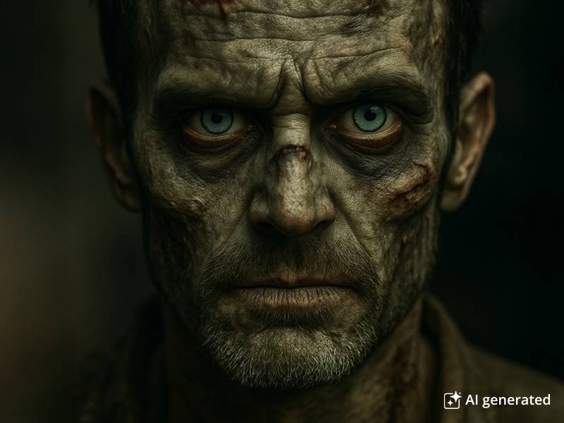 CRAZY LENS - Zombie Virus - dioptrické jednodenní (2 čočky)