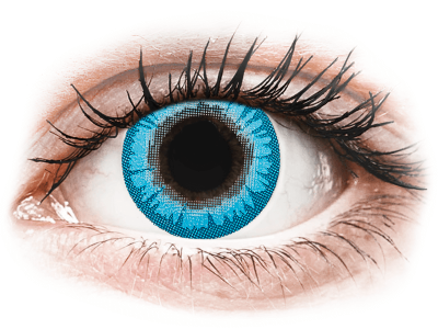 CRAZY LENS - White Walker - nedioptrické jednodenní (2 čočky) - Barevné kontaktní čočky