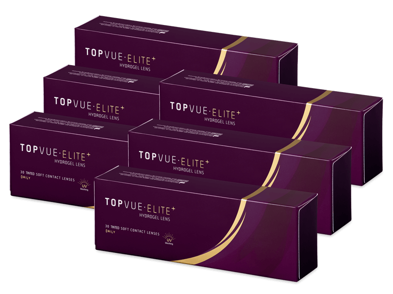 TopVue Elite+ (180 čoček) - Jednodenní kontaktní čočky