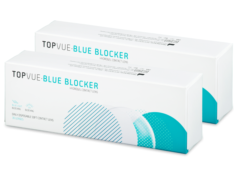 TopVue Blue Blocker (2x 30 čoček) - Výhodný balíček