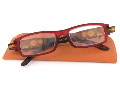 Brýlové obroučky Dioptrické brýle na čtení Laim DL2017 - červené 