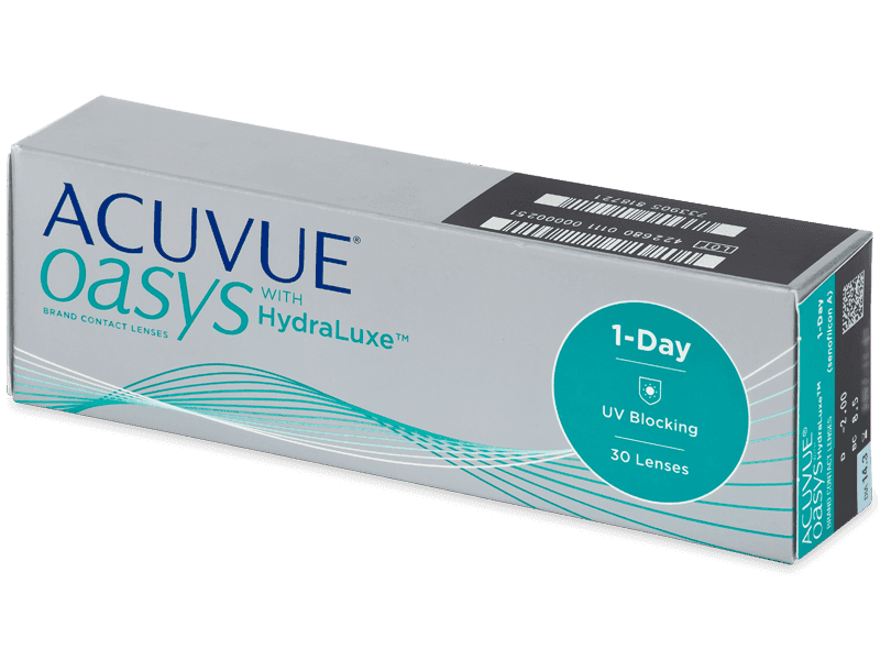 Acuvue Oasys 1-Day with Hydraluxe (30 čoček) - Jednodenní kontaktní čočky
