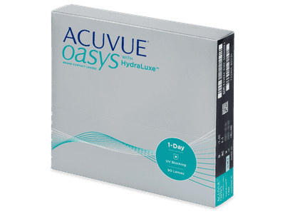 Acuvue Oasys 1-Day with Hydraluxe (90 čoček) - Jednodenní kontaktní čočky