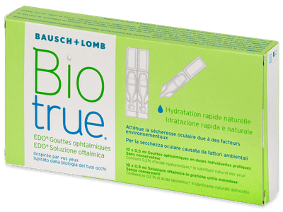 Oční kapky Biotrue EDO 10x 0,5 ml - Oční kapky