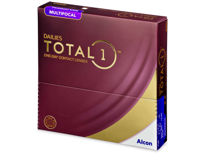 Dailies TOTAL1 Multifocal (90 čoček) - Multifokální kontaktní čočky