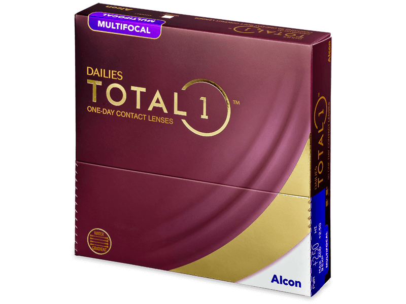 Dailies TOTAL1 Multifocal (90 čoček) - Multifokální kontaktní čočky
