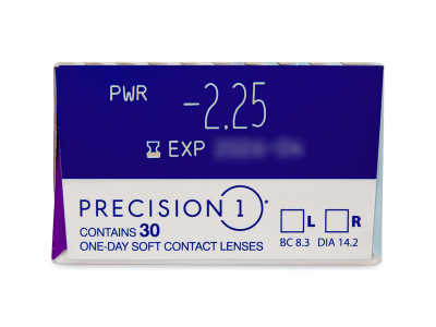 Precision1 (30 čoček) - Náhled parametrů čoček