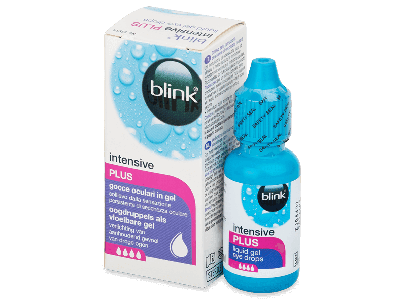 Oční kapky Blink intensive Plus Gel 10 ml - Oční kapky