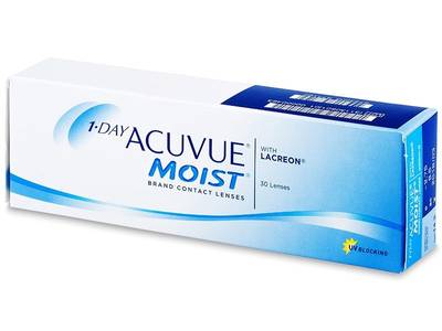 1 Day Acuvue Moist (30 čoček) - Jednodenní kontaktní čočky