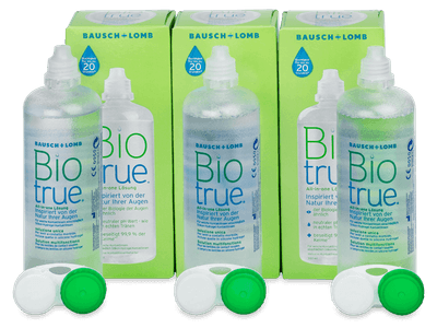 Roztok Biotrue 3x 300 ml - Produkt je dostupný také v této variantě balení