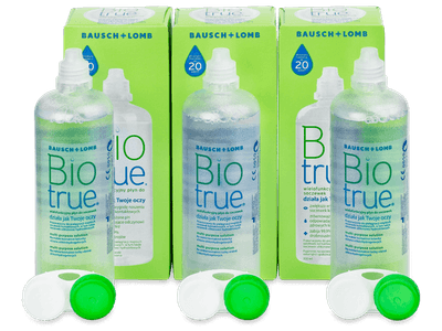 Roztok Biotrue 3x 300 ml - Výhodné trojbalení roztoku