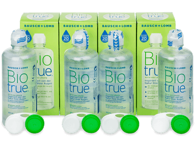 Roztok Biotrue 4x 300 ml  - Produkt je dostupný také v této variantě balení