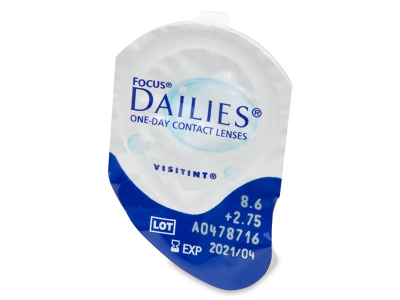 Focus Dailies All Day Comfort (90 čoček) - Vzhled blistru s čočkou