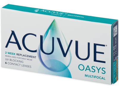 Acuvue Oasys Multifocal (6 čoček) - Čtrnáctidenní kontaktní čočky