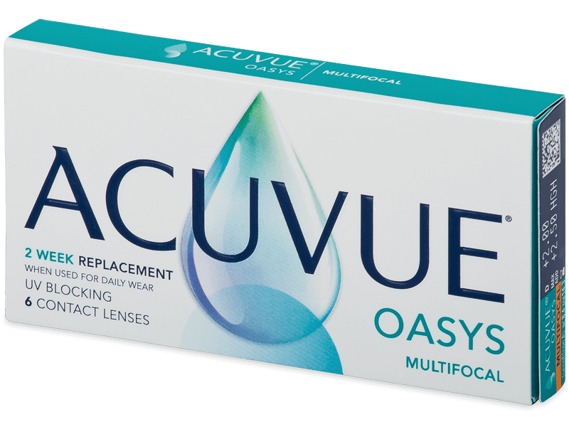 Acuvue Oasys Multifocal (6 čoček) - Čtrnáctidenní kontaktní čočky