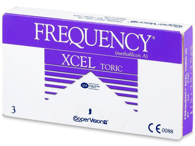 FREQUENCY XCEL TORIC (3 čočky) - Torické kontaktní čočky
