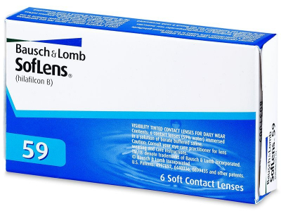 SofLens 59 (6 čoček) - Měsíční kontaktní čočky