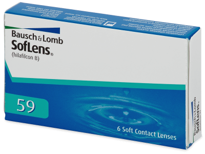SofLens 59 (6 čoček) - Měsíční kontaktní čočky