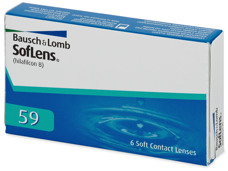 SofLens 59 (6 čoček) - Měsíční kontaktní čočky