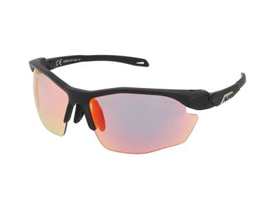 Sluneční brýle Alpina Twist Five HR QVM+ Black Matt/Rainbow Mirror