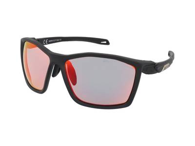 Sluneční brýle Alpina Twist Five QVM+ Black Matt/Rainbow Mirror