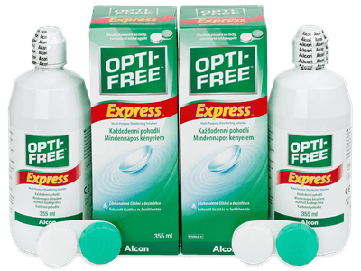 Roztok Opti-Free Express 2x 355 ml - Výhodné dvojbalení roztoku