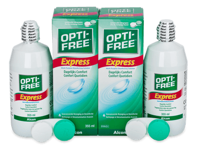 Roztok Opti-Free Express 2x 355 ml - Produkt je dostupný také v této variantě balení