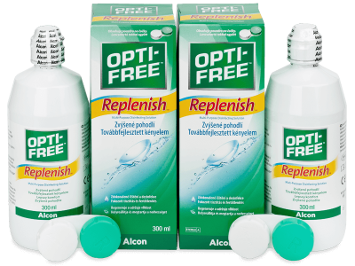 Roztok Opti-Free RepleniSH 2x 300 ml 